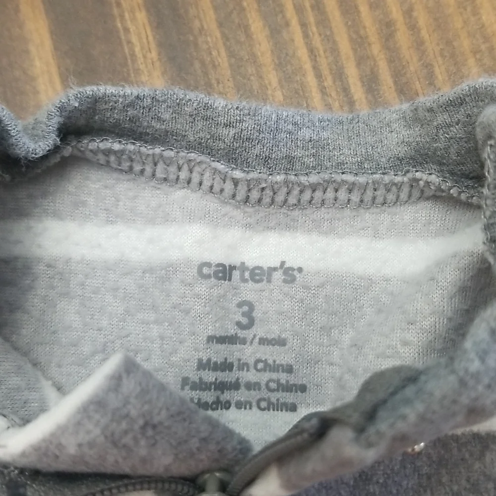 Carter's Christmas Fleece Footed Pajama Bundle 3 Month